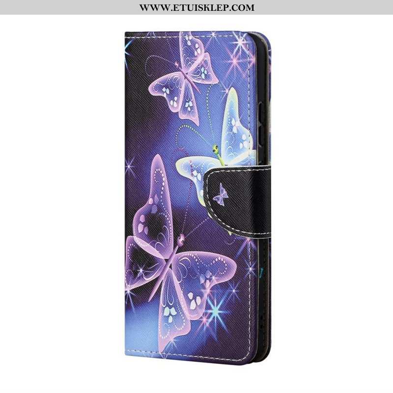 Etui Folio do Samsung Galaxy M23 5G Motyl